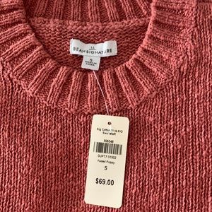 NWT LL Bean Signature Cotton Sweater, S